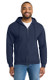 Port & Co Essential Fleece Full Zip Hooded Sweatshirt