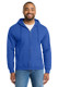 Port & Co Essential Fleece Full Zip Hooded Sweatshirt