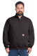 Carhartt Midweight 1/4 Zip Mock Neck Sweatshirt