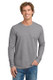 Next Level Apparel Cotton Long Sleeve Tee