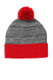 Sport Tek Heather Pom Pom Beanie