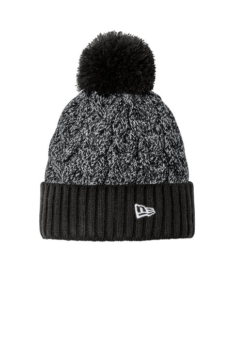 New Era Marled Knit Pom Beanie
