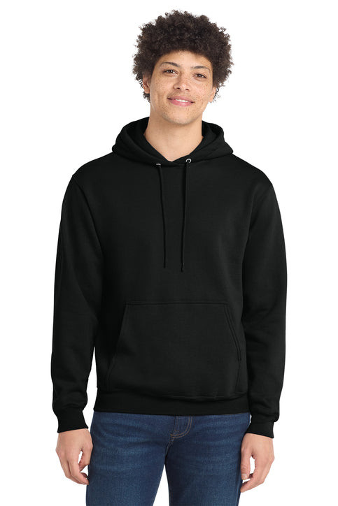100 Port & Co Core Fleece Pullover Hooded Sweatshirt