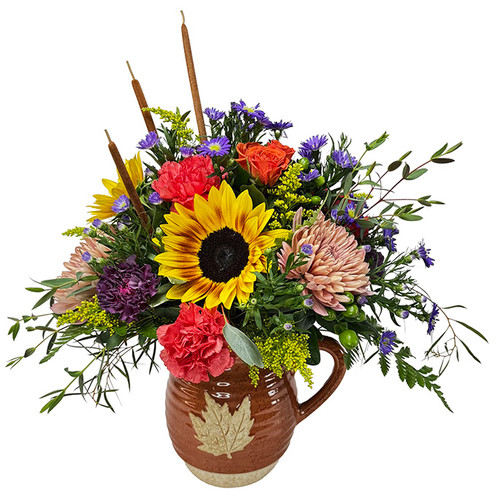 Fall Pitcher Bouquet