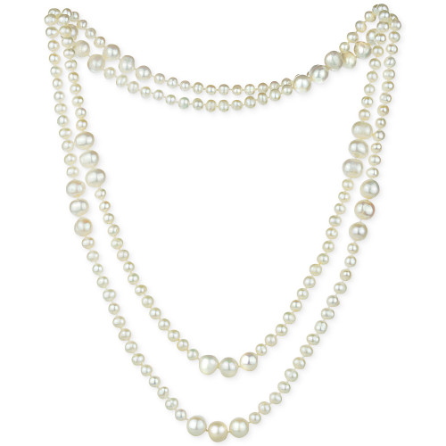 Freshwater Pearl (5 & 9mm) Endless 47" Statement Necklace