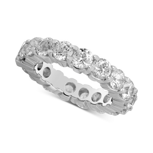 Diamond Eternity Band (5 ct. t.w.) in 14k White or Yellow Gold