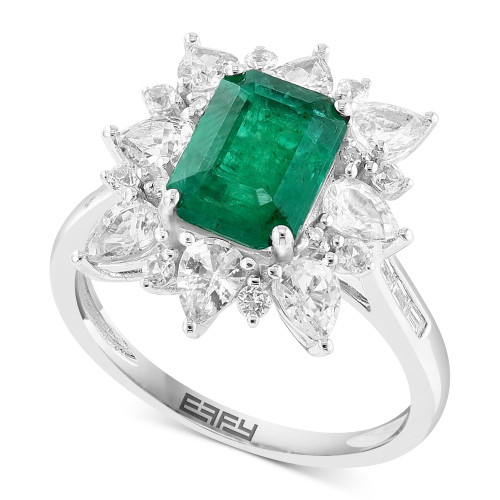 EFFY® Multi-Gemstone (3-3/8 ct. t.w.) Ring in 14k White Gold
