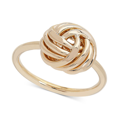 Love Knot Ring in 14k Gold