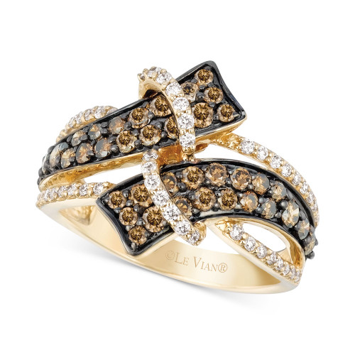 Chocolatier® Diamond Ring (1-1/5 ct. t.w.) in 14k Gold