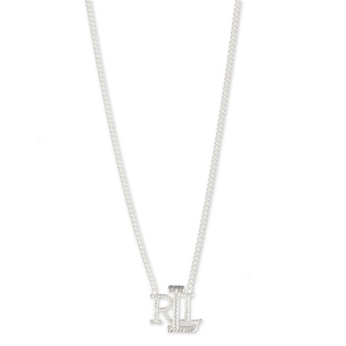 Women's Chain LRL Logo Pendant Necklace