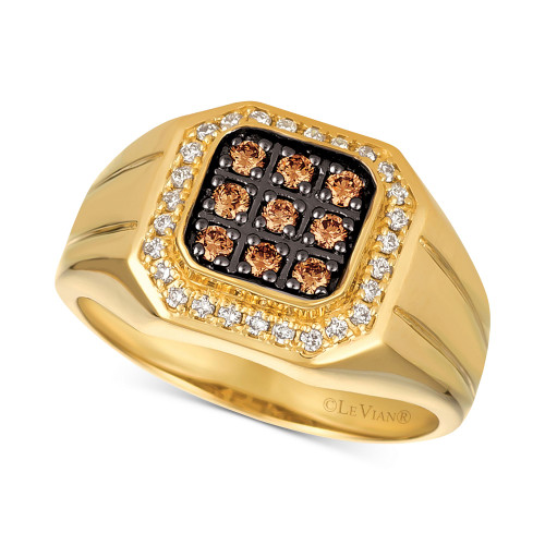 Gents™ Men's Diamond Ring (1/2 ct. t.w.) in 14k Gold