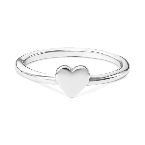Petite Polished Heart Ring, Created for Macy's