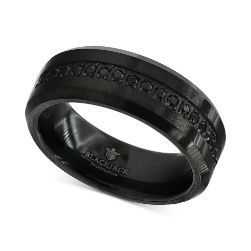 Men's Cubic Zirconia Eternity Band