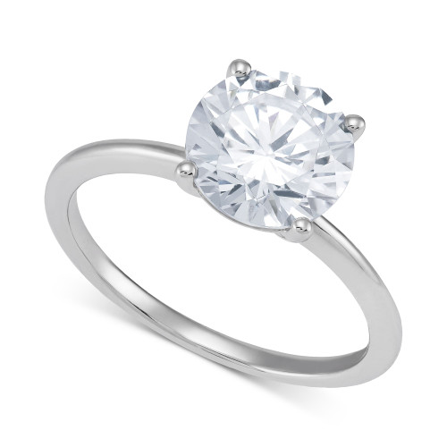 IGI Certified Lab Grown Diamond Solitaire Engagement Ring (2 ct. t.w.) in 14k White Gold