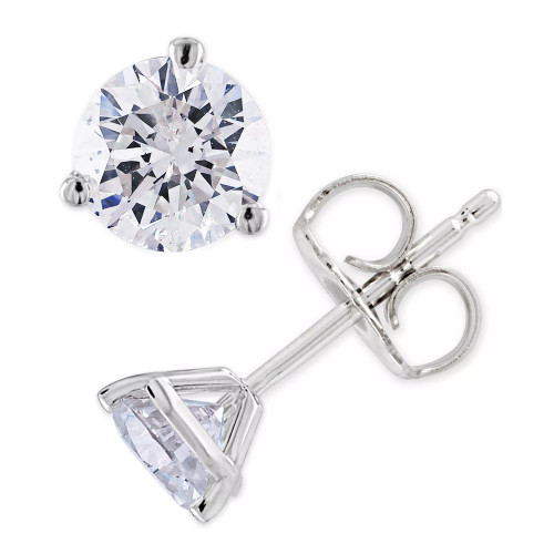 Diamond Stud Earrings (3/4 ct. t.w.) in 14K White or Yellow Gold