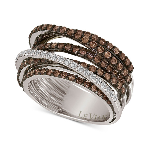 Chocolatier® Multi-Band Diamond Ring (2-1/3 ct. t.w.) in 14k White Gold