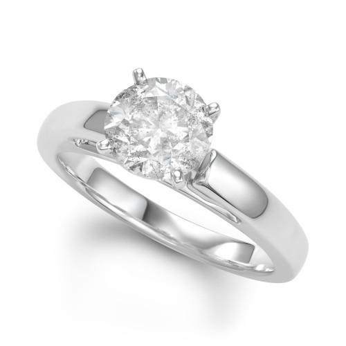 Diamond Solitaire Engagement Ring (2 ct. t.w.) in 14k White Gold