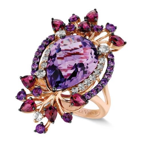 Crazy Collection® Multi-Stone Ring in 14k Strawberry Rose Gold (8 ct. t.w.)