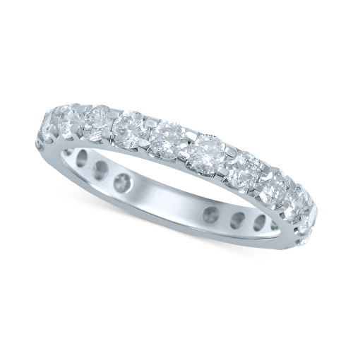 Diamond Eternity Band (1 ct. t.w.) in 14k White Gold