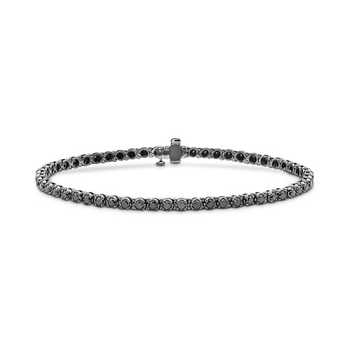 Men's Black Diamond Tennis Bracelet (5 ct. t.w.) in Black Rhodium-Plated Sterling Silver