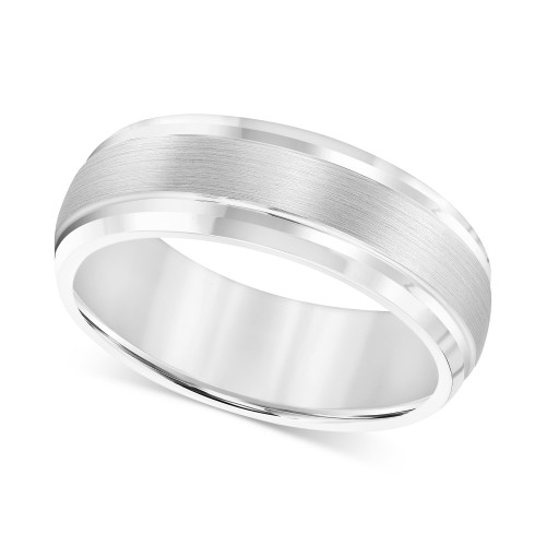 Men's Cobalt Ring, 8mm Wedding Band