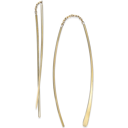 Double Threader Earrings in 14k Gold