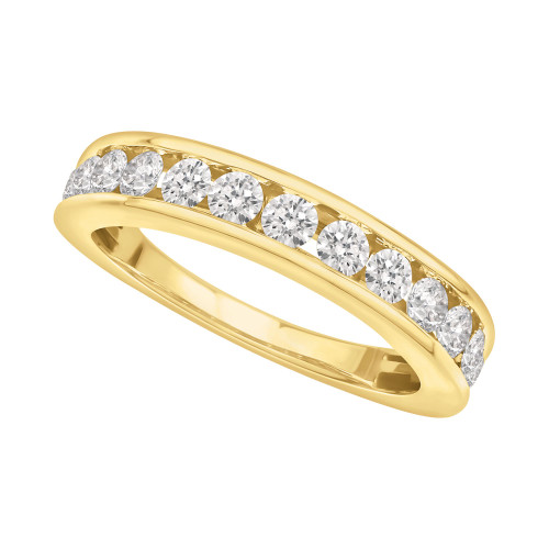Certified Diamond Channel Band (2 ct. t.w.) in 14K White Gold or Yellow Gold