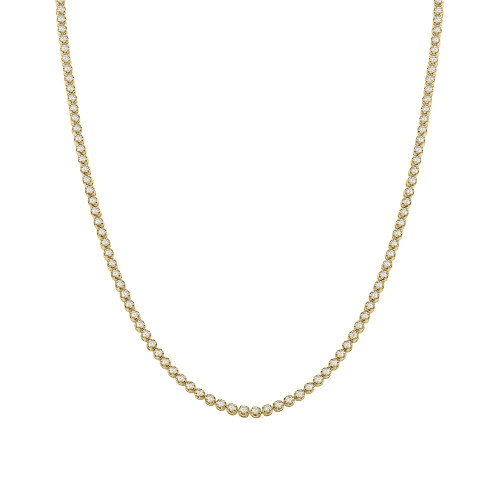 Men's Diamond 20" Tennis Necklace (5 ct. t.w.) in 10k Gold