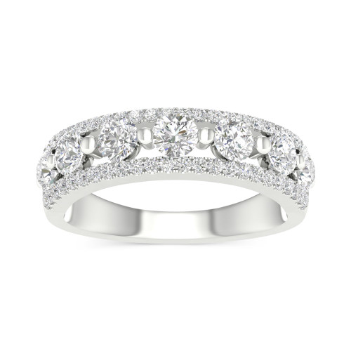 Diamond Openwork Band (7/8 ct. t.w.) in 14k White Gold