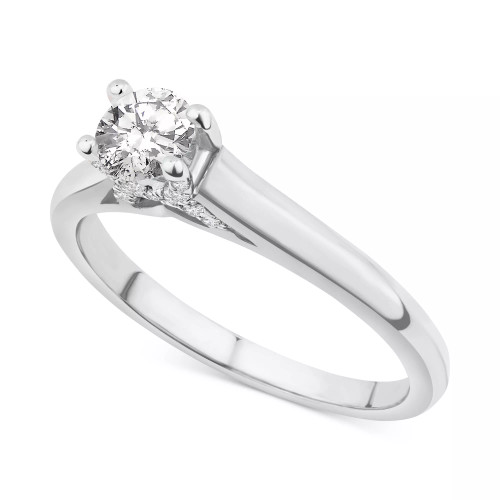 Diamond Engagement Ring (1/2 ct. t.w.) in 14k Gold