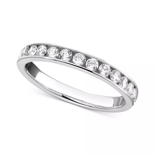 Diamond Band Ring in 14k Gold or White Gold (1/2 ct. t.w.)