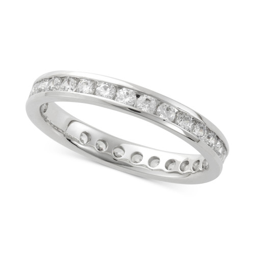 Diamond Channel Set Eternity Band (1 ct. t.w.) in 14k White Gold