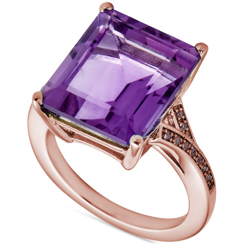 Blue Topaz (10 ct. t.w.) & White Topaz (1/10 ct. t.w.) in Sterling Silver (Also in Amethyst)