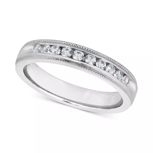 Diamond Milgrain Band (1/4 ct. t.w.)