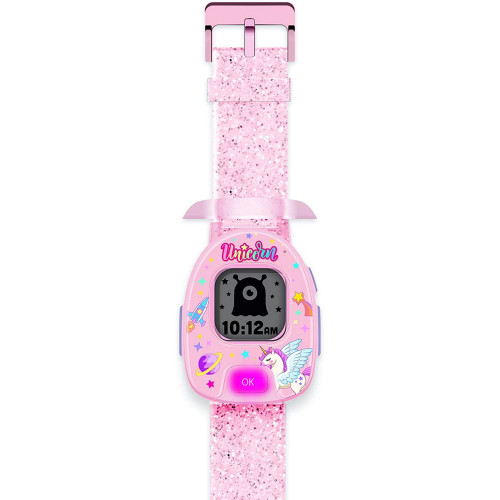 Unisex Kids Playzoom Pink Silicone Strap Smartwatch 42.5 mm