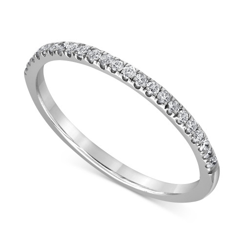Diamond Band (1/10 ct. t.w.) in 18k White Gold