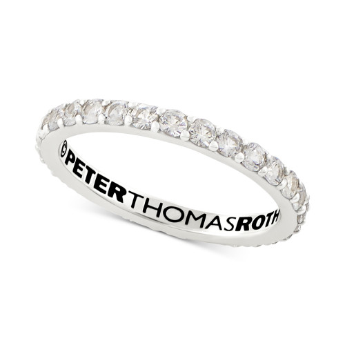 Peter Thomas White Topaz Stacking Band (3/4 ct. t.w.) in Sterling Silver