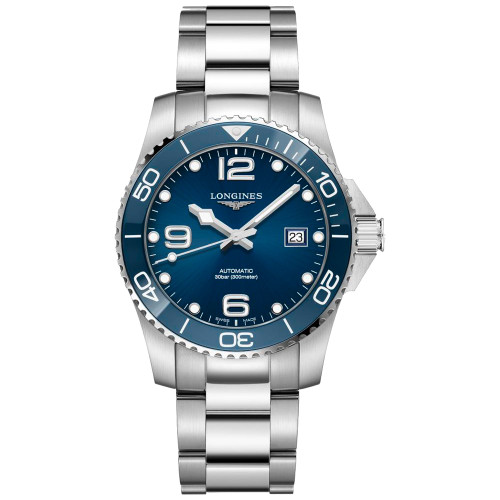 Men's Swiss Automatic HydroConquest Stainless Steel & Ceramic Diver Watch 41mm