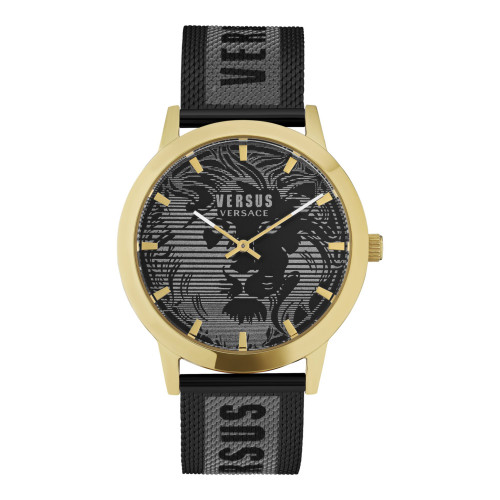 Men's Barbes Domus 2 Hand Quartz Black Stainless Steel Watch, 40mm