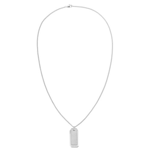 Men's Stainless Steel Dog Tag Necklace