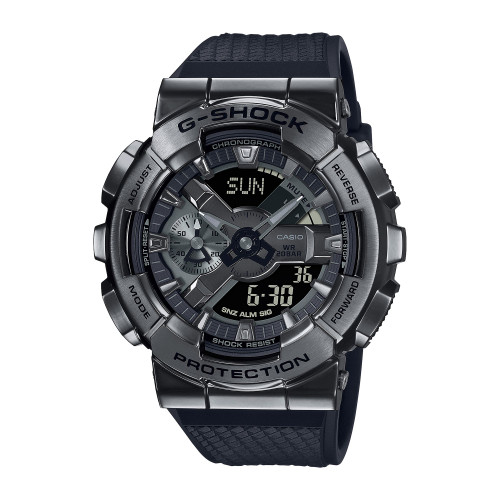 Men's Analog-Digital Black Resin Watch, 48.8mm, GM110BB-1A