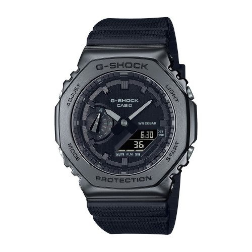 Men's Analog-Digital Black Resin Watch, 44.4mm, GM2100BB-1A