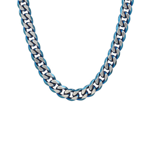 Men's Stainless Steel Ion Plating Cuban Link Chain Necklace