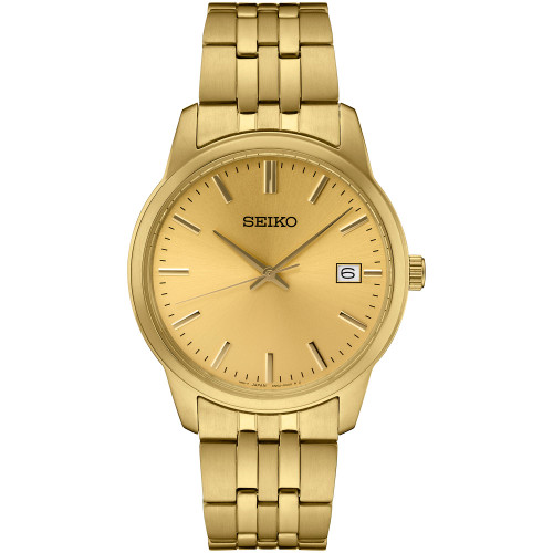Men's Essential Gold-Tone Stainless Steel Bracelet Watch 40mm