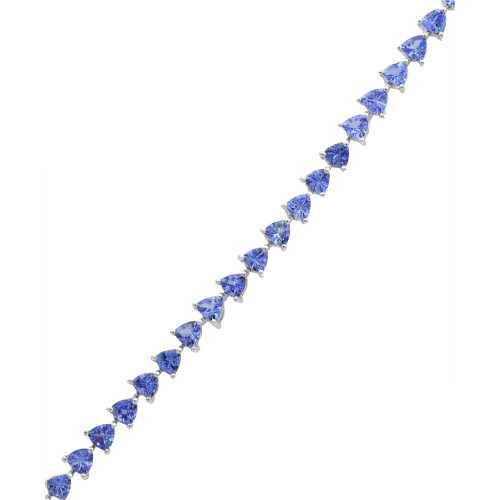 EFFY® Tanzanite Tennis Bracelet (9-1/2 ct. t.w.) in Sterling Silver