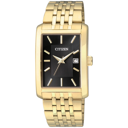 Men's Gold-Tone Stainless Steel Bracelet Watch 38mm BH1673-50E