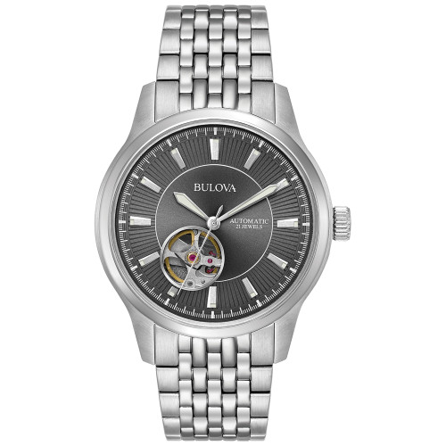 Men's Automatic Stainless Steel Bracelet Watch 40mm 96A190