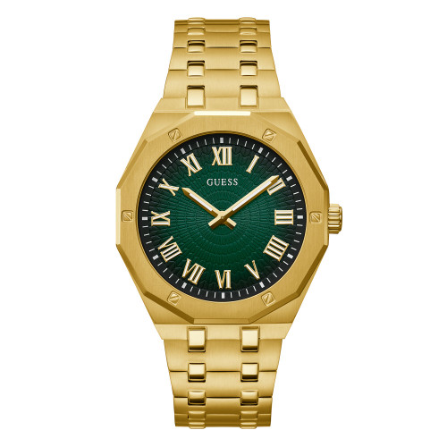 Men's Analog Men's Gold-Tone Stainless Steel Watch 42mm