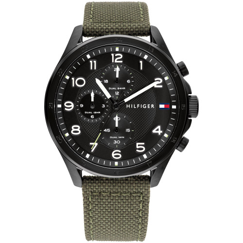 Men's Green Cordura Strap Watch 44mm