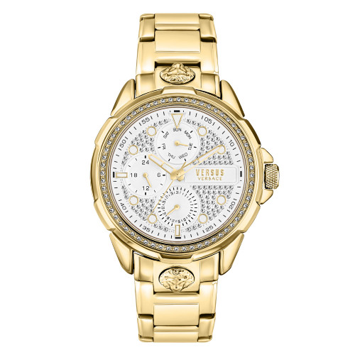 Men's Three-Hand Quartz 6e Arrondissement Gold-Tone Stainless Steel Bracelet 46mm